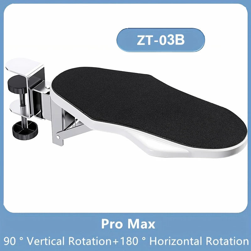 Support de Bras Ergonomique pour Bureau — Pliable, Rotatif, Réglable