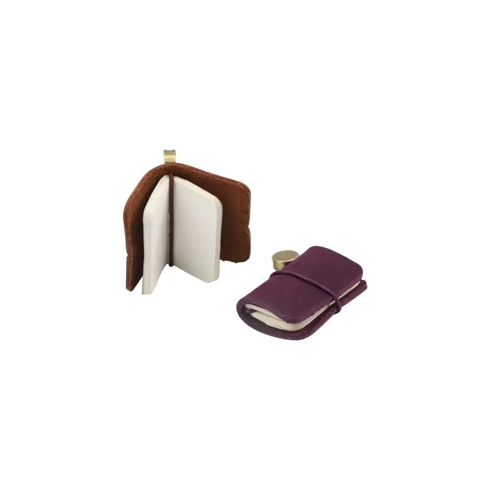 Carnet de Voyage en Cuir Portable — Journal, Notebook et Carnet Artisanal