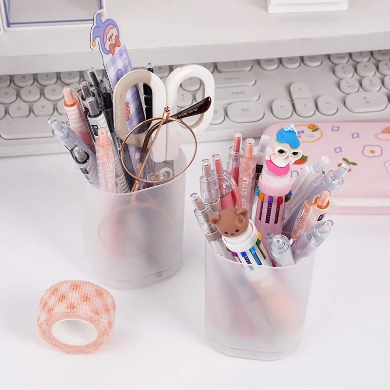 Porte-stylo Grande Capacité Design Mignon — Rangement Papeterie Bureau et École