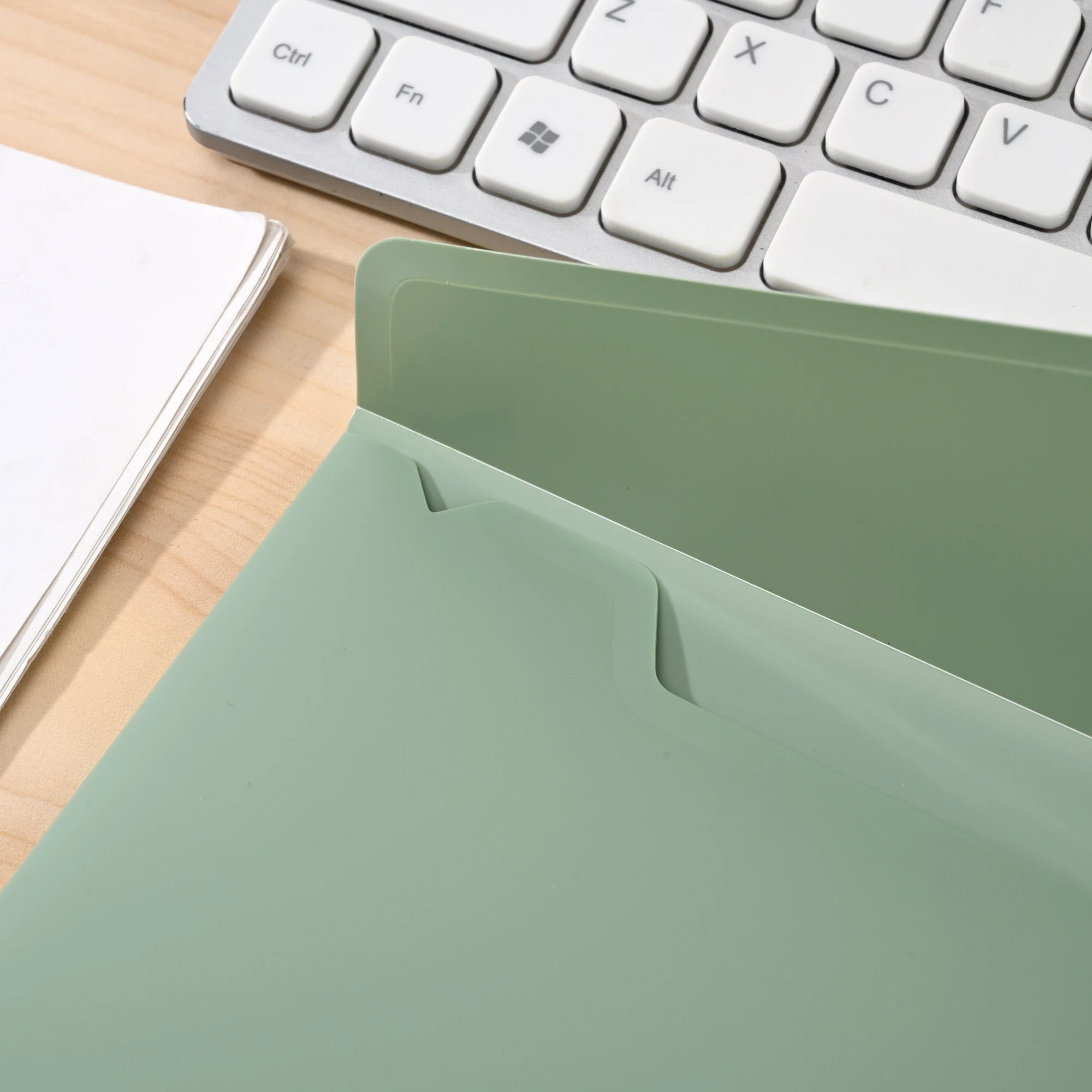 Pochette de Rangement Fichiers A4 en PP — Organisateur Bureau Grande Capacité