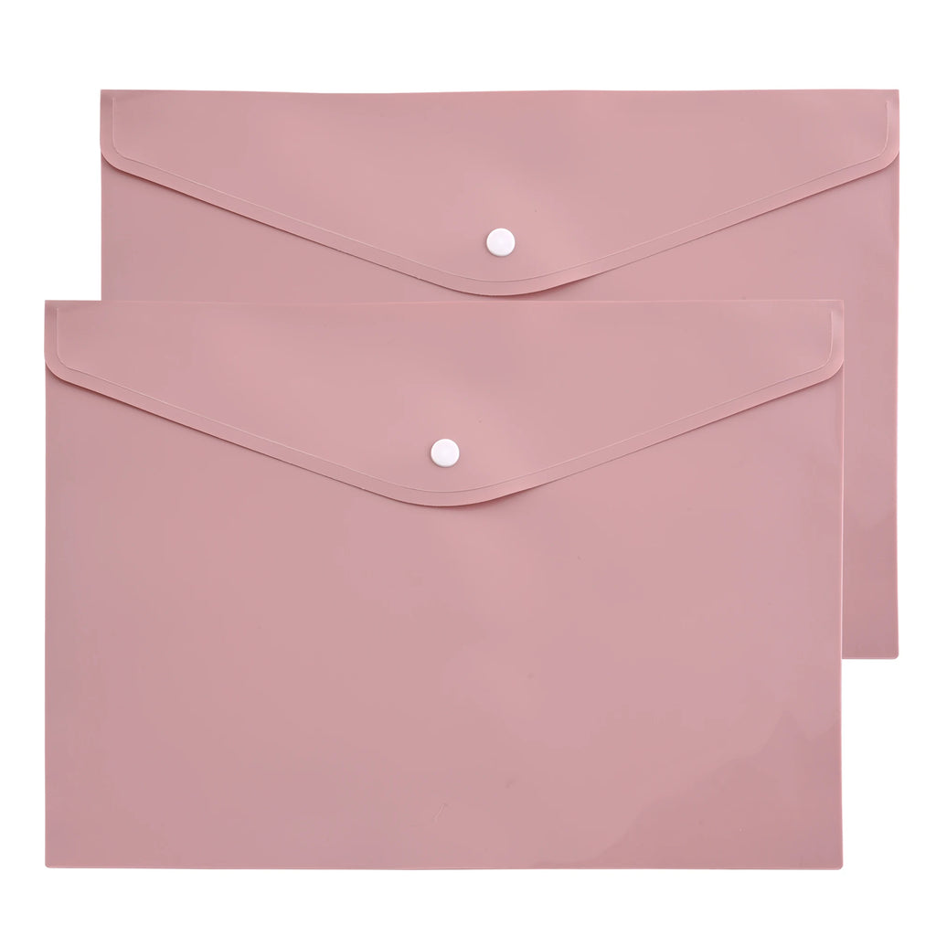 Pochette de Rangement Fichiers A4 en PP — Organisateur Bureau Grande Capacité