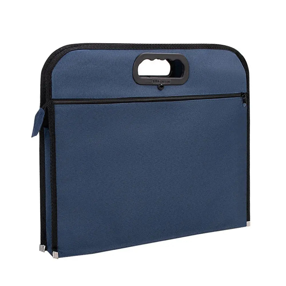 Sac Porte-documents Toile Canvas — Sacoche Bureau et Conférence Format A4/6B4