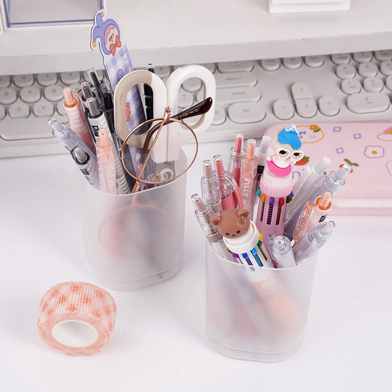 Porte-stylo Grande Capacité Design Mignon — Rangement Papeterie Bureau et École