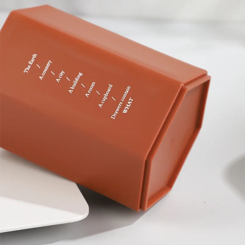 Porte-stylo Hexagonal de Bureau — Rangement Papeterie et Pinceaux Maquillage
