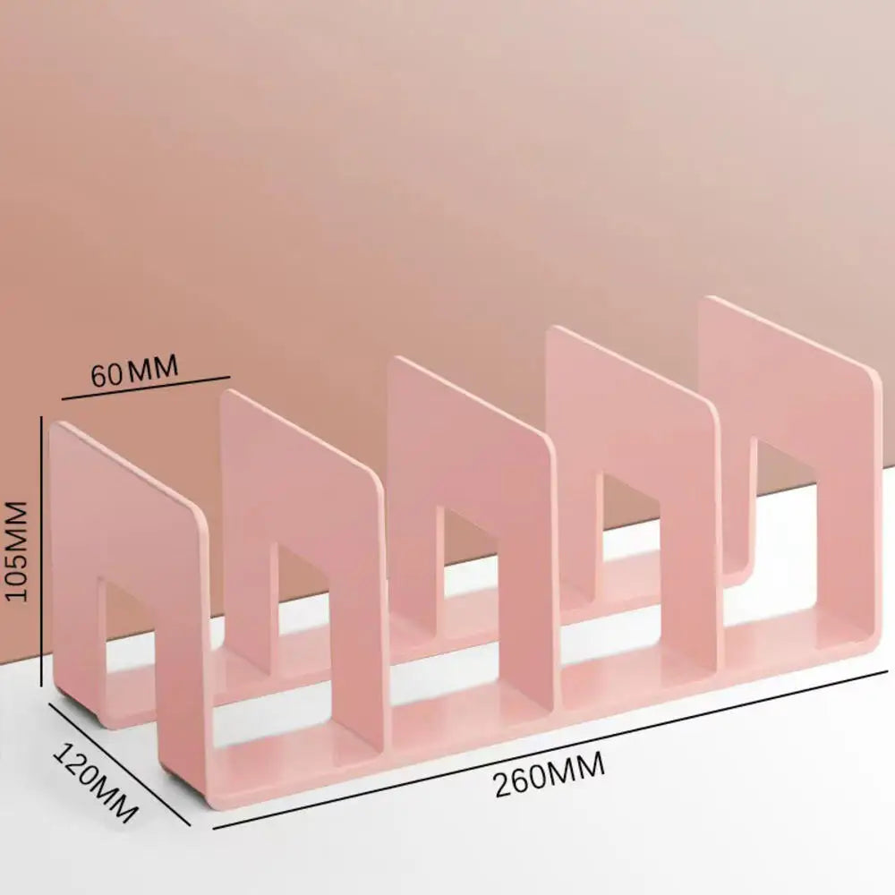 Range-livres Multifonction en Plastique — Organisateur Livres, Magazines et Fichiers Bureau
