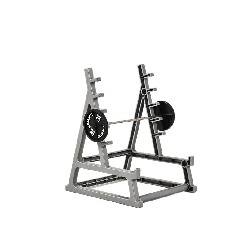 Porte-stylo Haltère Métal Créatif — Support Lunettes et Rangement Bureau Fitness
