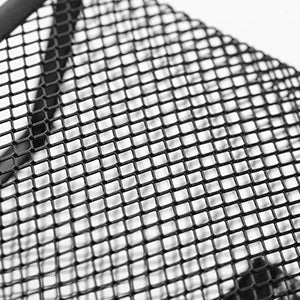 Organisateur de Bureau en Grille Métallique — 3 Compartiments avec Porte-stylo