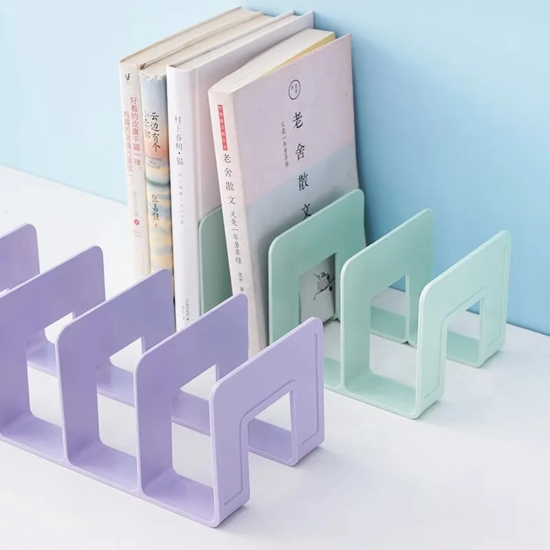 Range-livres Multifonction en Plastique — Organisateur Livres, Magazines et Fichiers Bureau