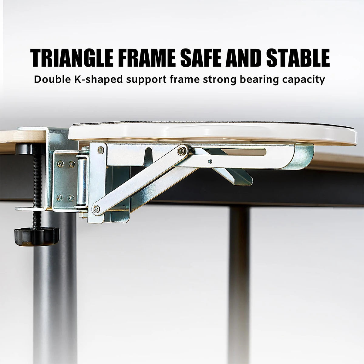 Support de Bras Ergonomique pour Bureau — Pliable, Rotatif, Réglable
