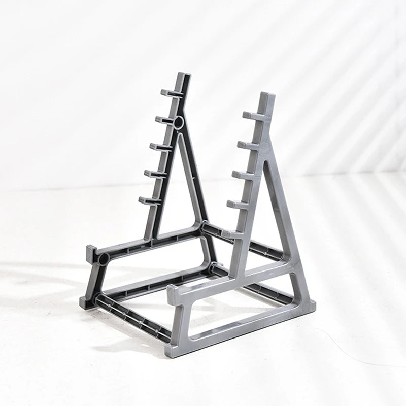 Porte-stylo Haltère Créatif — Mini Rack Bureau Amusant pour Hommes et Sportifs