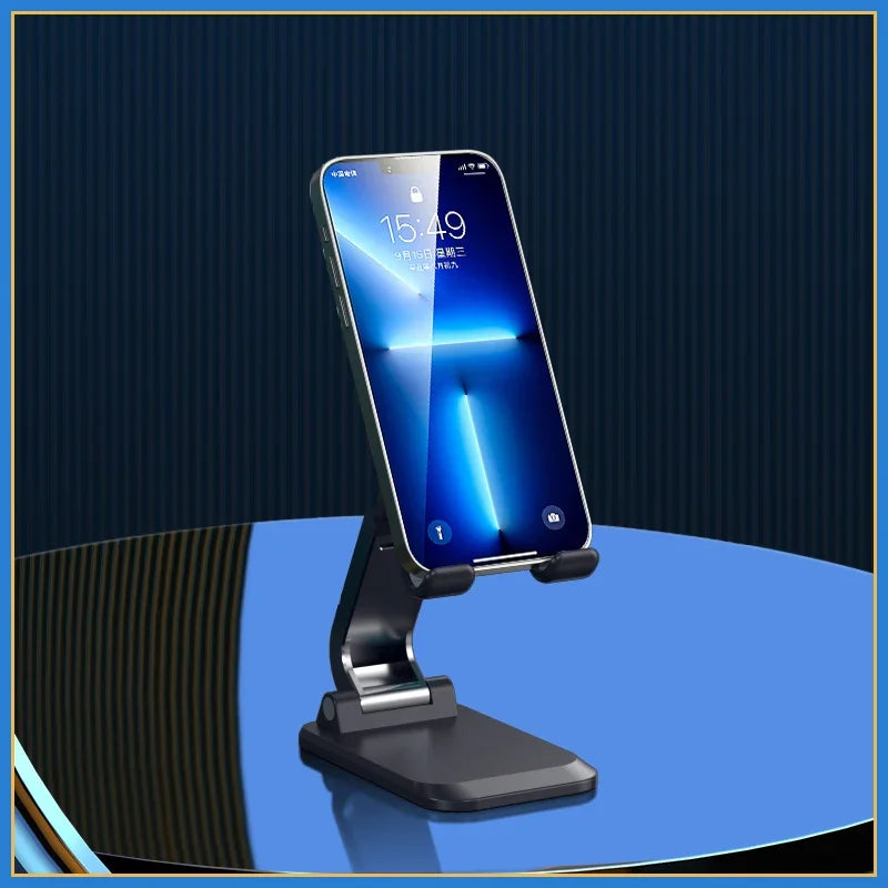 Support Téléphone et Tablette Pliable ABS — Compatible iPad, iPhone, Smartphone