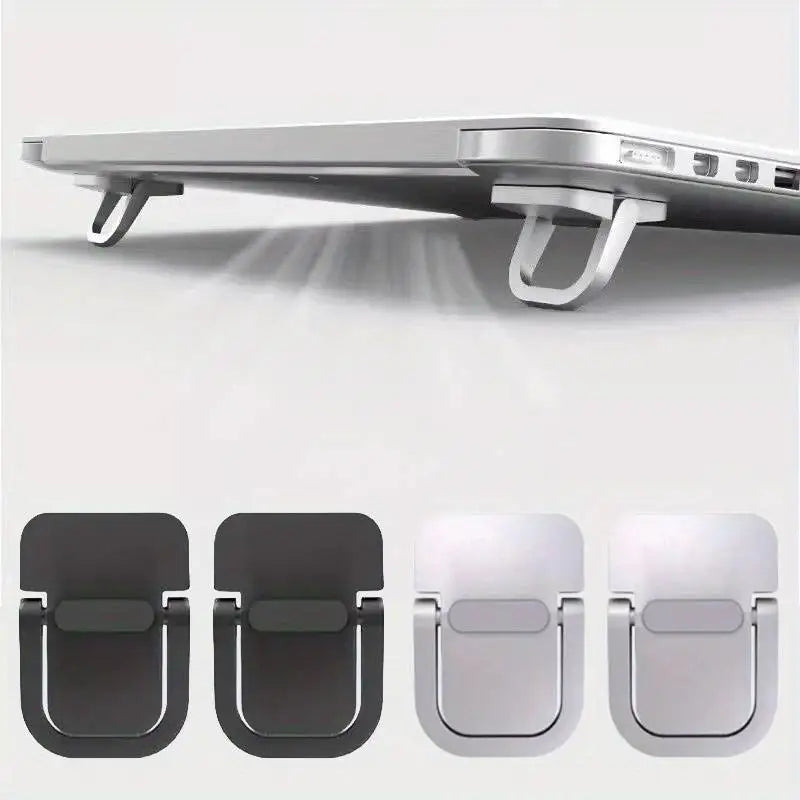 Lot de 2 Mini Supports Ordinateur Pliables — Support Clavier et Ordinateur Portable