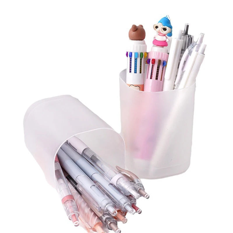 Porte-stylo Grande Capacité Design Mignon — Rangement Papeterie Bureau et École
