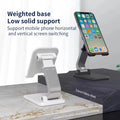 Support Téléphone et Tablette Pliable ABS — Compatible iPad, iPhone, Smartphone