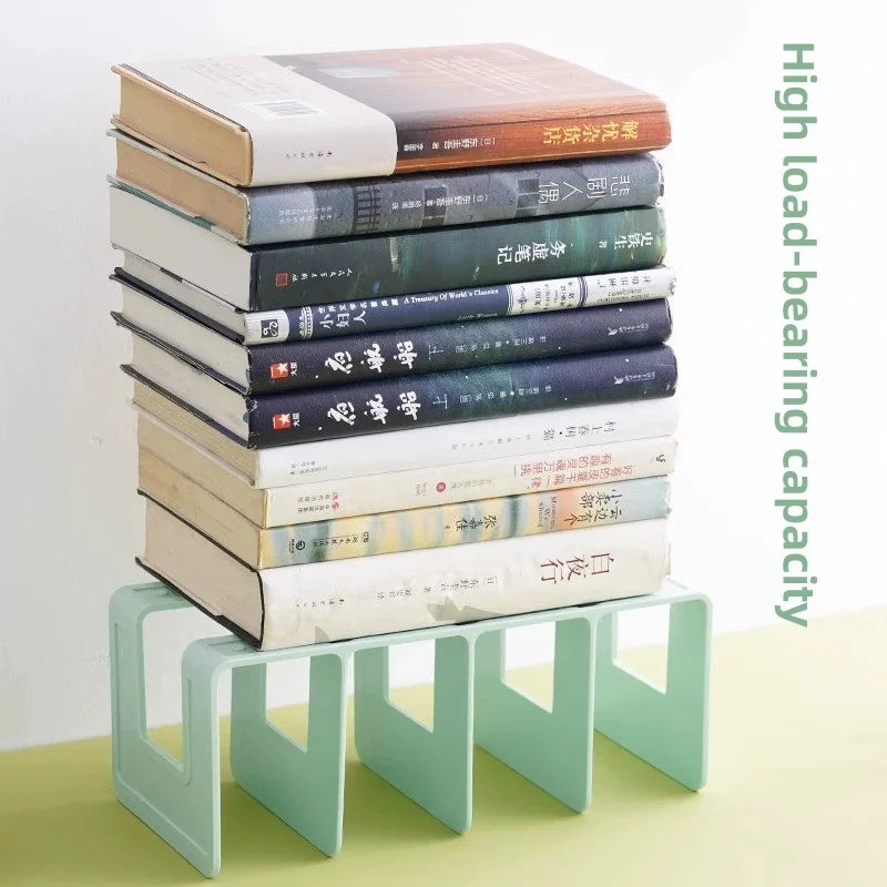 Range-livres Multifonction en Plastique — Organisateur Livres, Magazines et Fichiers Bureau