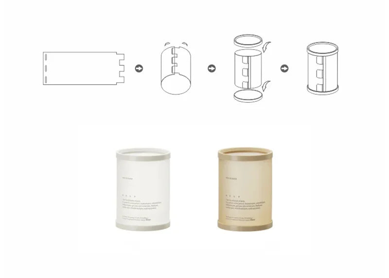Porte-stylo Cylindrique Démontable — Rangement Papeterie Bureau, École et Cadeau Enseignant