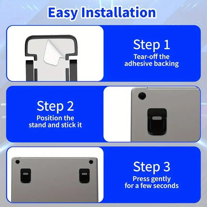 Lot de 2 Mini Supports Ordinateur Pliables — Support Clavier et Ordinateur Portable