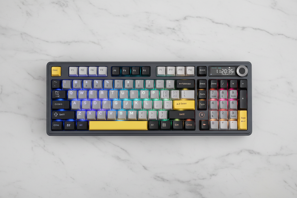 Flat lay marbre
