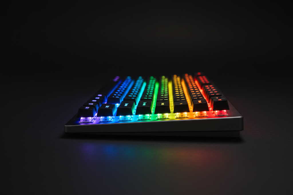 Clavier profil slim RGB