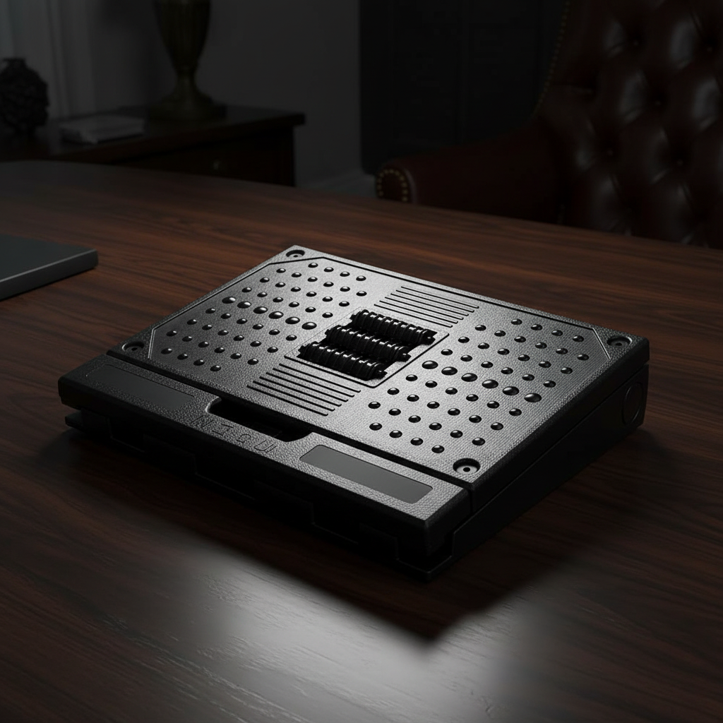 Bureau noyer sombre exécutif