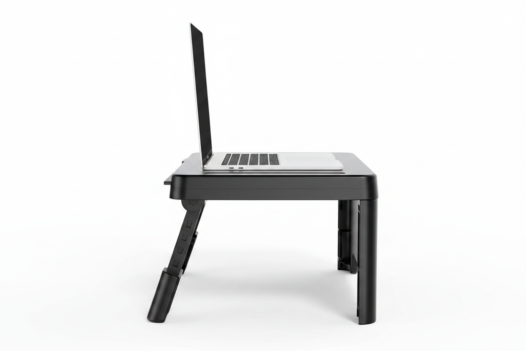 Bureau portable profil pieds réglables