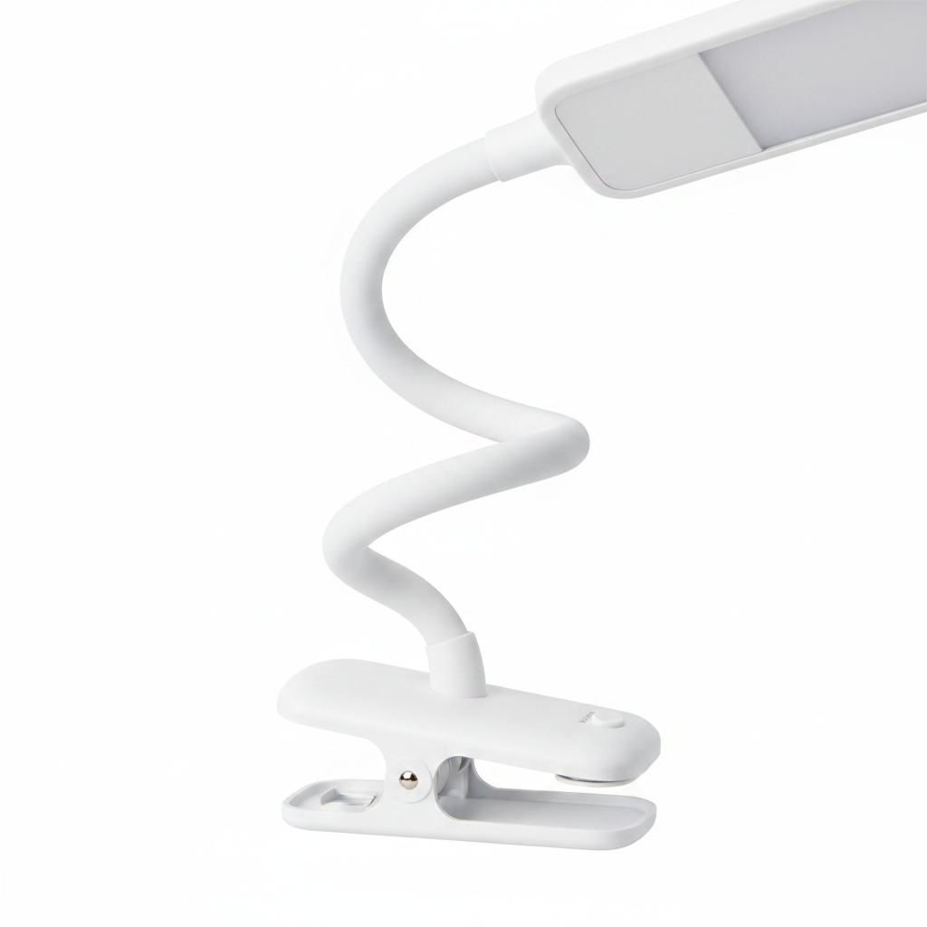 Lampe clip LED détail USB
