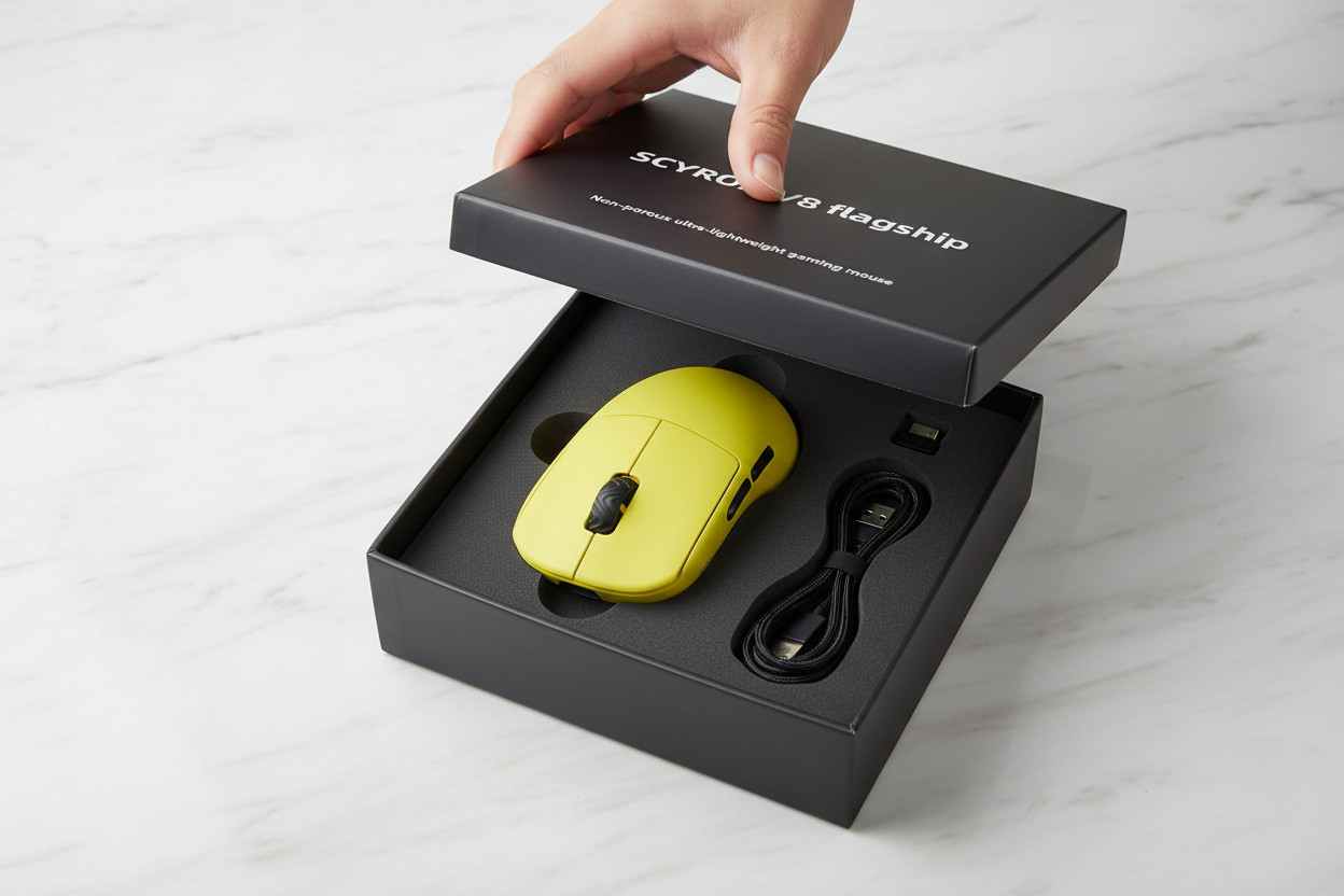 Souris gaming unboxing